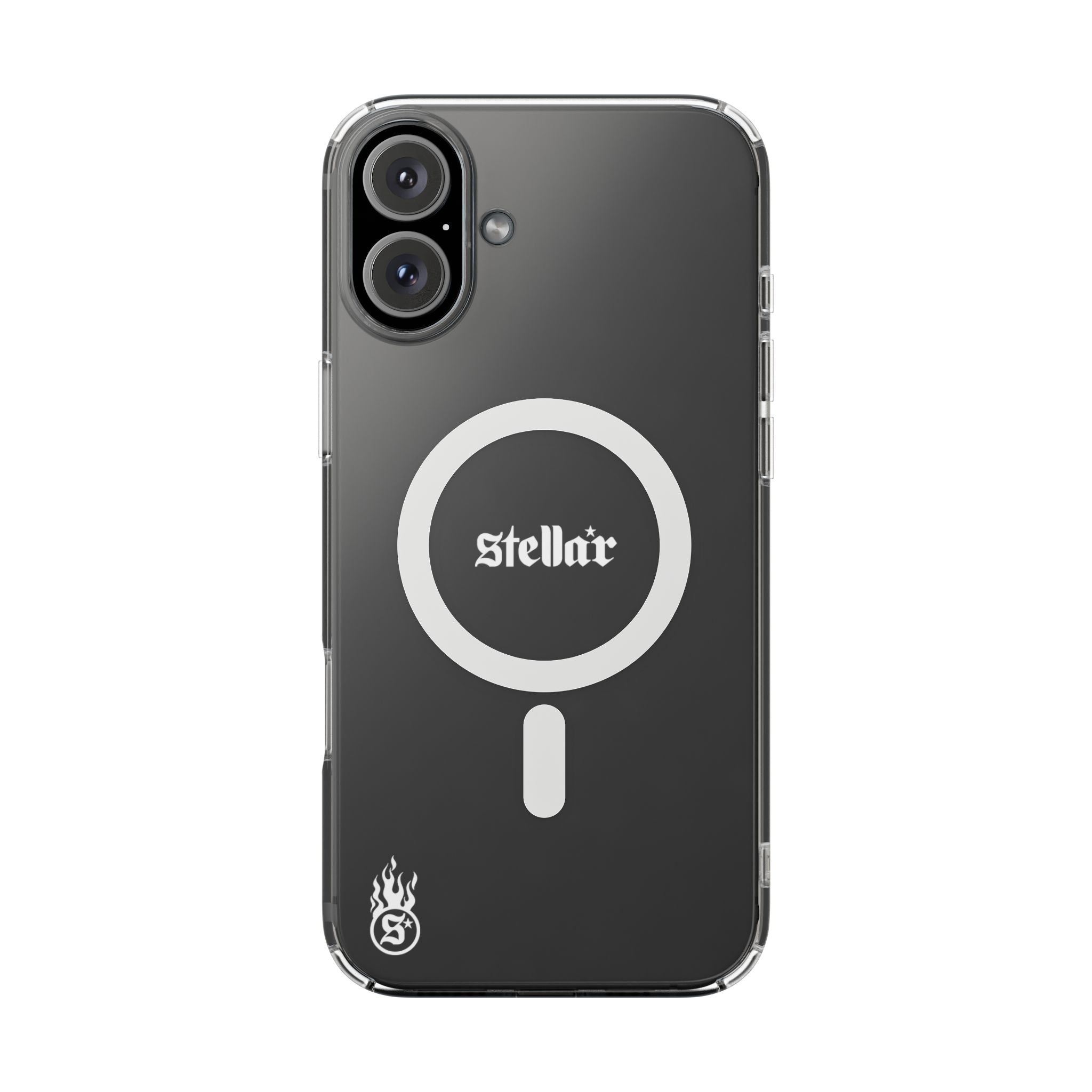 Stellar Logo Clear Magnetic Phone Case - Protective Cover