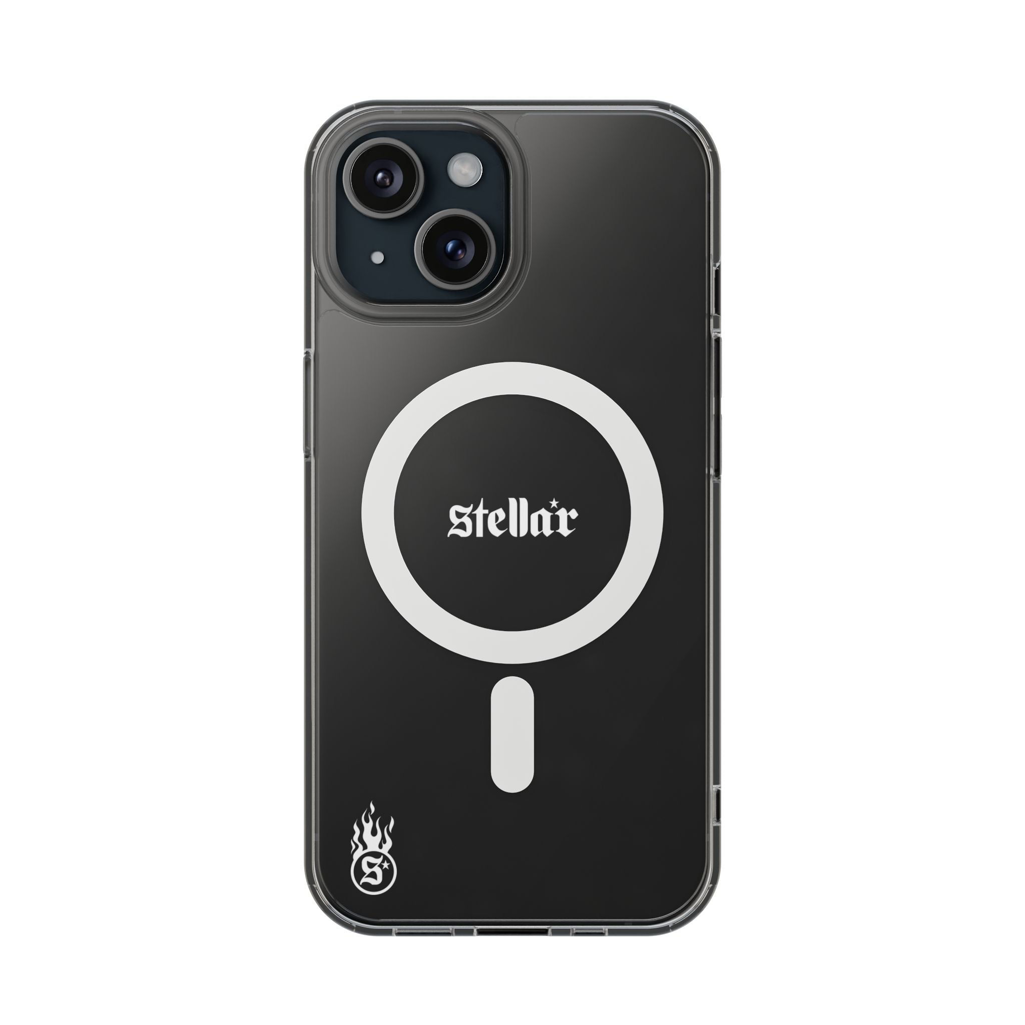 Stellar Logo Clear Magnetic Phone Case - Protective Cover