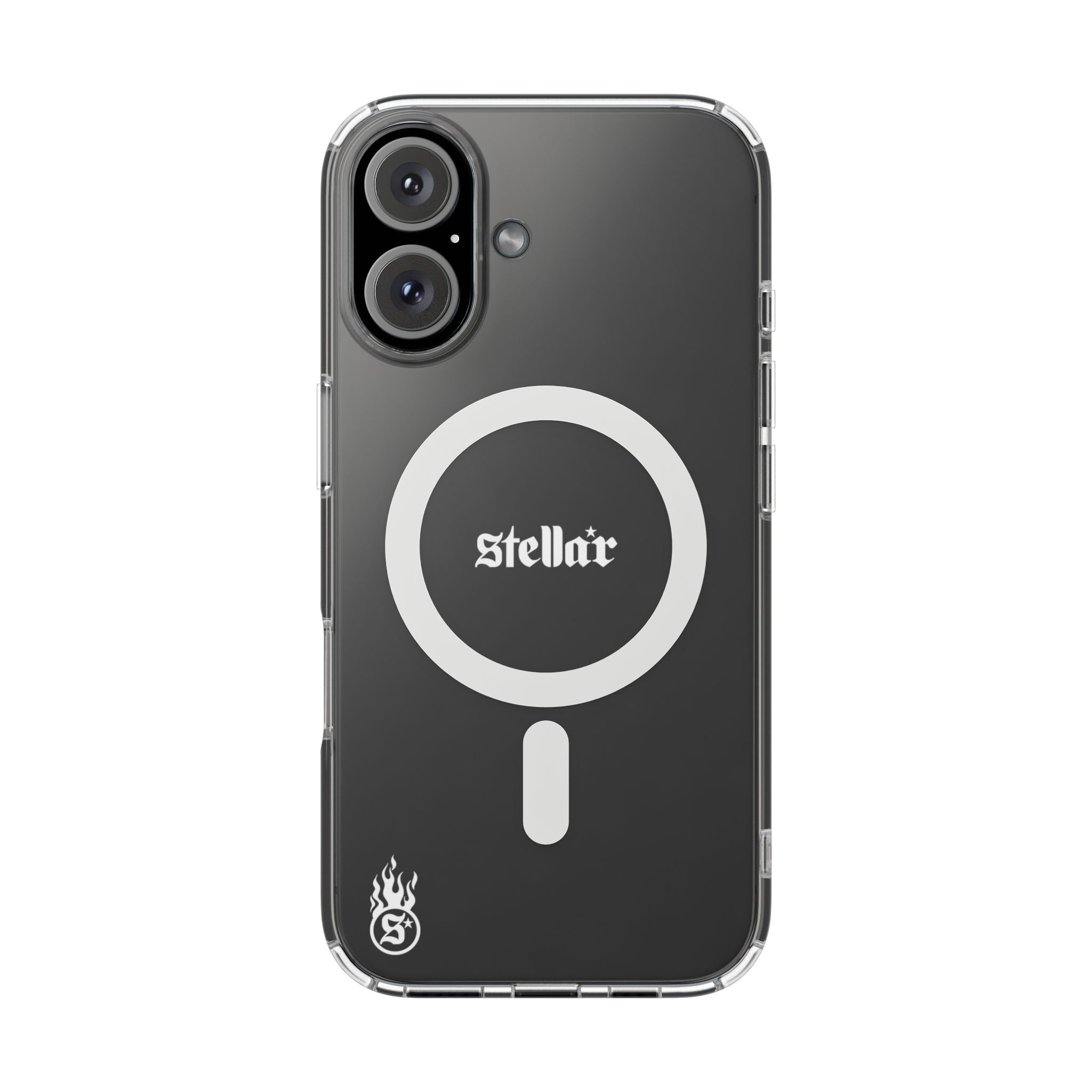 Stellar Logo Clear Magnetic Phone Case - Protective Cover