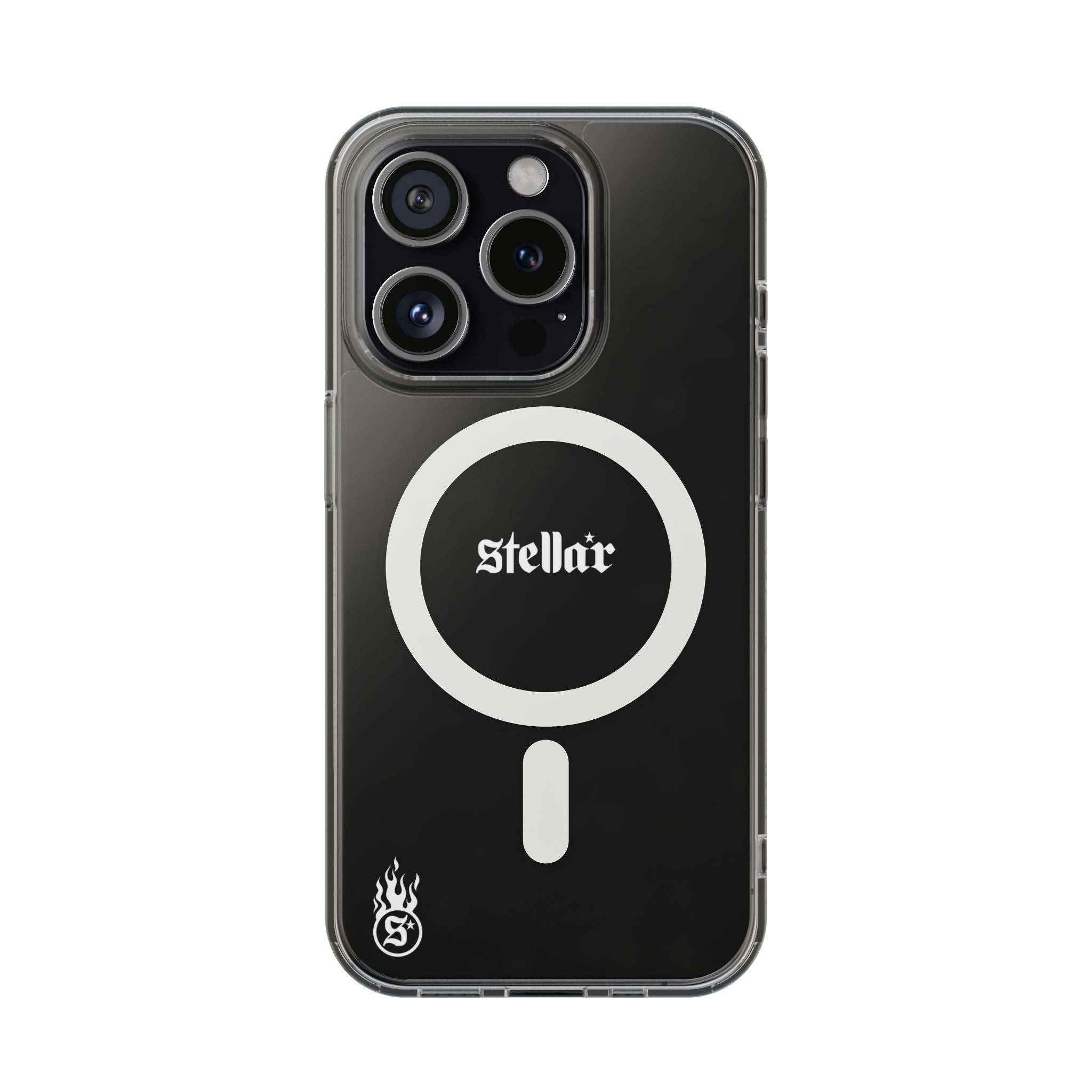 Stellar Logo Clear Magnetic Phone Case - Protective Cover