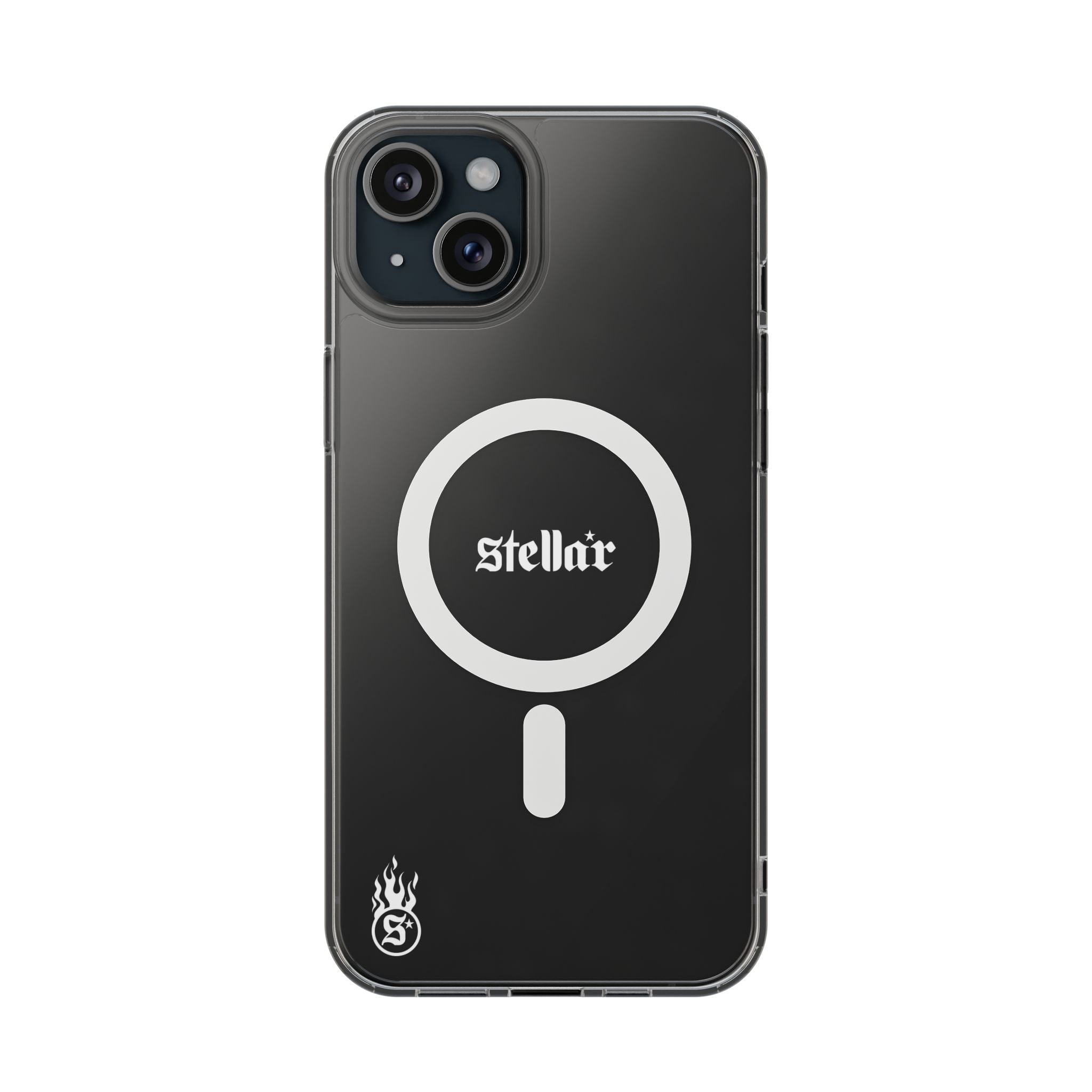 Stellar Logo Clear Magnetic Phone Case - Protective Cover
