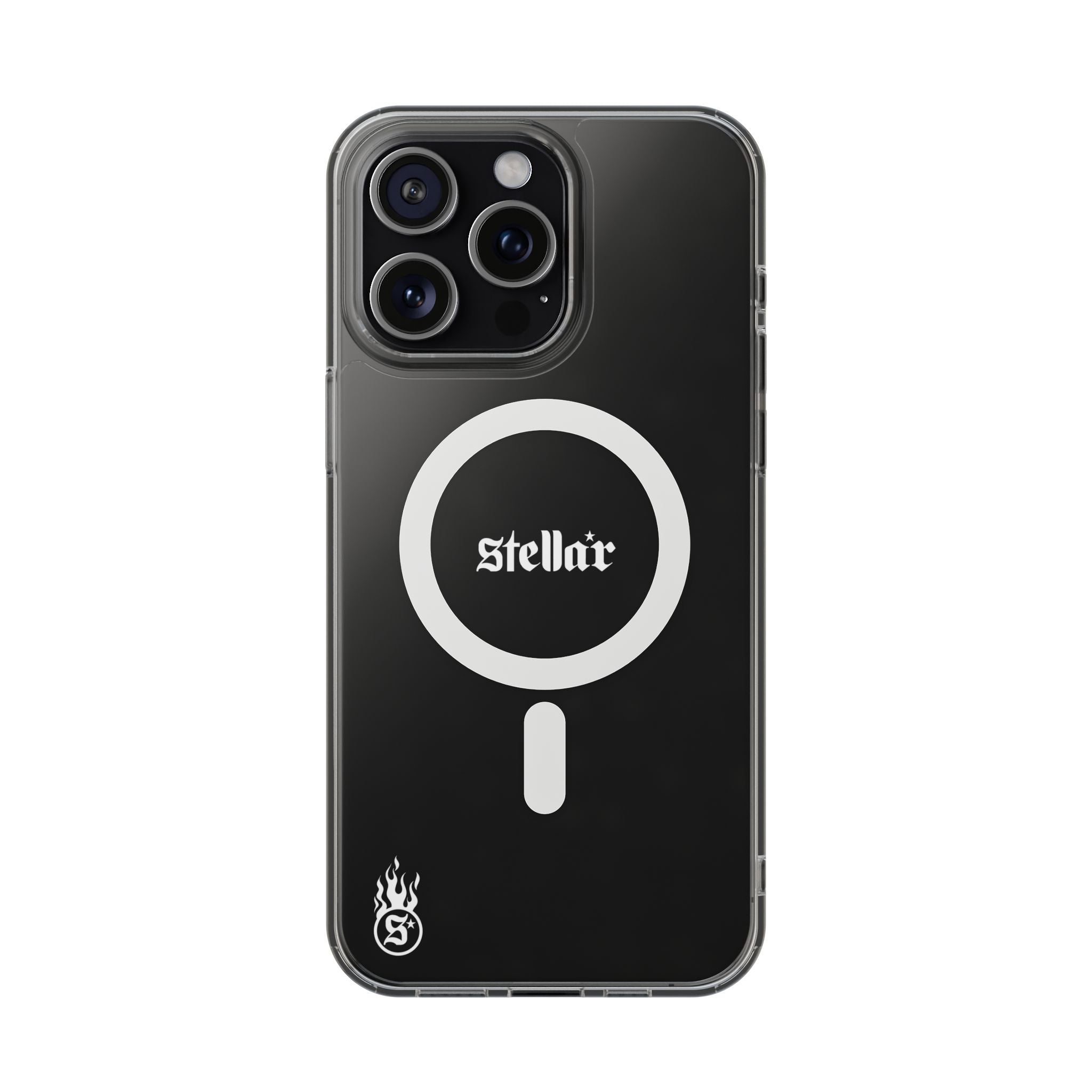 Stellar Logo Clear Magnetic Phone Case - Protective Cover