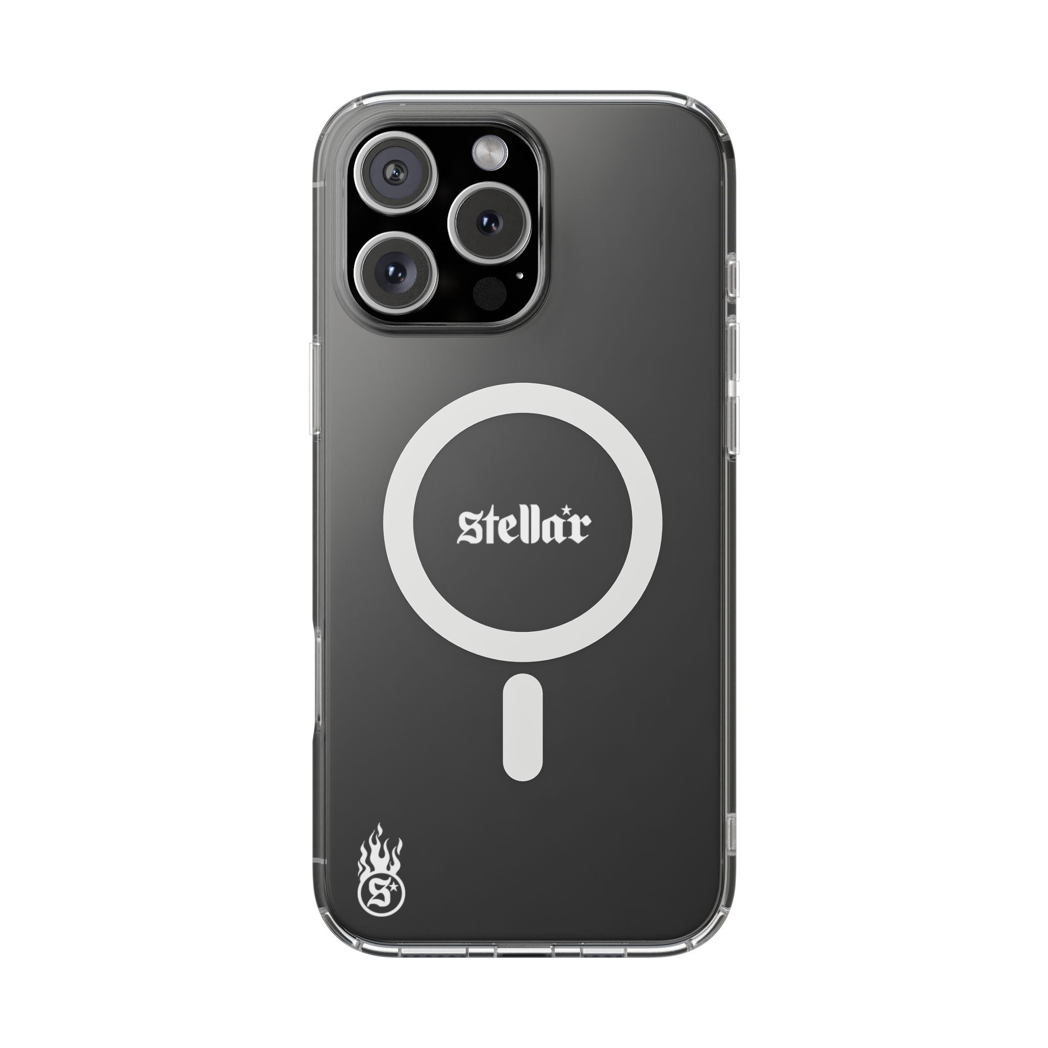 Stellar Logo Clear Magnetic Phone Case - Protective Cover
