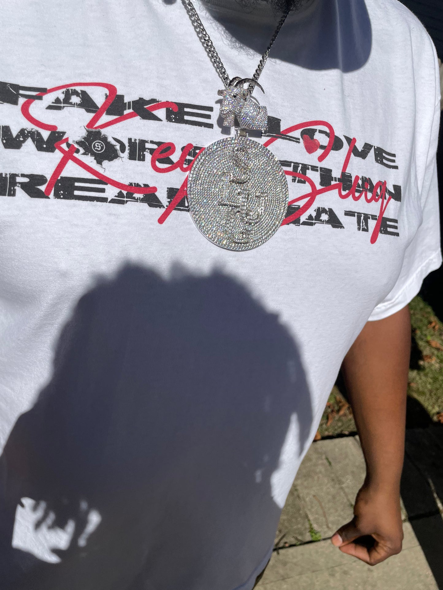 Fake Love Worse Than Real Hate Collab Tee