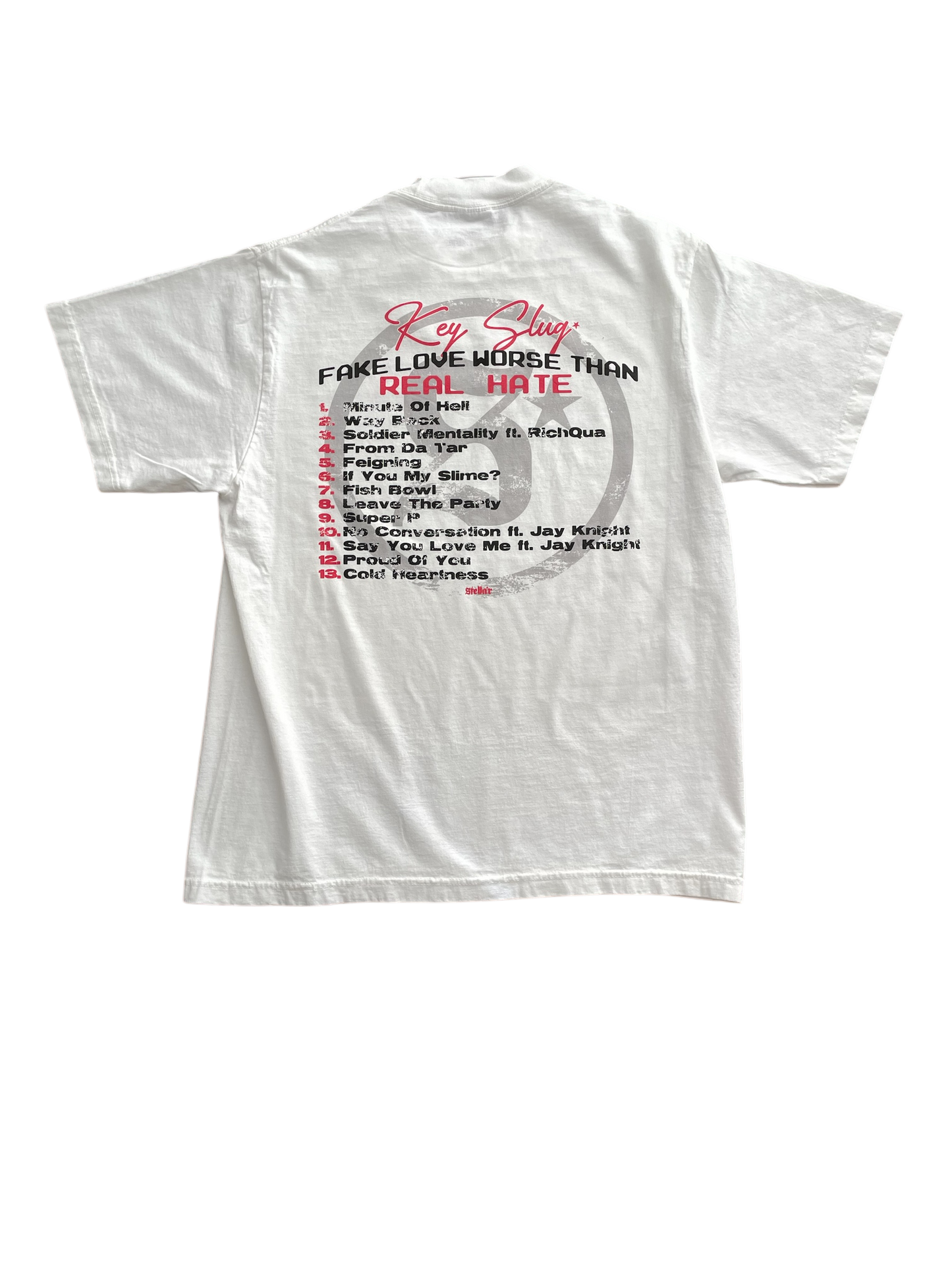 Fake Love Worse Than Real Hate Collab Tee
