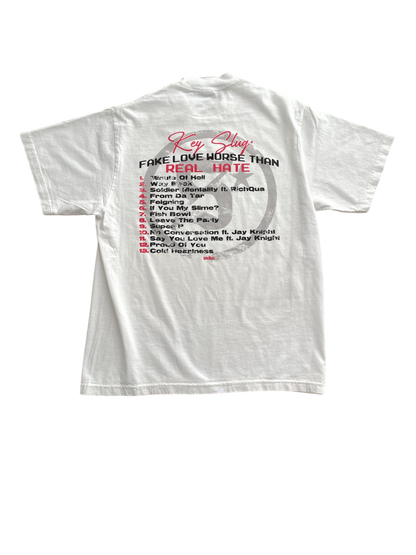 Fake Love Worse Than Real Hate Collab Tee